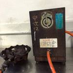 食事処やはぎ - コイン式ガス（有料）で火を使います。ボクは怖くて、触りたくありません(T▽T）ノ＿彡☆ばんばん！