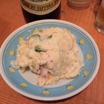 浦野屋 やきとん てるてる - クイックメニューの自家製ポテトサラダ300円
