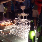 BBQ LIVE COVATONE 名古屋 - シャンパンタワー