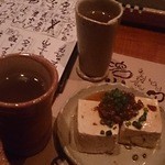 はなれ - お通し+飲み物