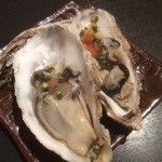地物産品料理処根ぼっけ - 岩牡蠣【2015.5.29撮影】