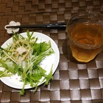旅湾喫茶TA TA TEA - ランチ：サラダ、ブレンドティー