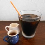 E’s cafe - ランチ：セットドリンク　アイスコーヒー（サイズ小さめ）