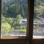 松美食堂 - 松美食堂座敷の窓からの絶景