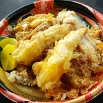 つるや - 2015.10.9 えびカツ丼550円