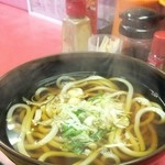 マルケイ食堂 - かけうどん450円