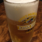 炎 - 生ビール