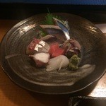 おきらく和食家魚 - 刺身盛り合わせ