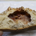 かさりんご - 金時豆のブール　内部