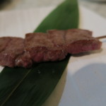 牛串の秀 - 27年9月　黒毛和牛クリ