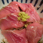 たんが食堂 空 - 残りは本来の鉄火丼で頂きます♪