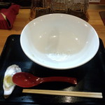 麺や 琥張玖 - 完食！