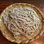 天庵 - 蕎麦大盛り 2015.10