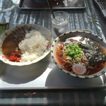 喜多方ラーメン - かけそば250円！半カレー200円！
      