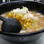 らーめん小国 - 味噌コーンラーメン　2015.10