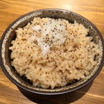 麺尊 RAGE - ニボ飯 200円