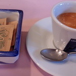 アンティカ オステリア バーチョ - エスプレッソと使わないけど(笑)シュガー