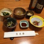 郷土風味 魚来亭 - 2015.10追加　前菜？..一式