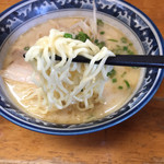 ちりめん家 - とんこつラーメン