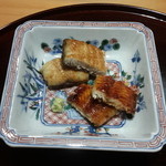 豪龍久保 - うなぎ～！焼き松茸からむっちゃテンション上がりっぱなしっす。白焼きもいいっすね。