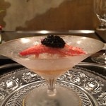 表参道うかい亭 - ズワイ蟹とキャビアのジュレ