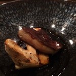 表参道うかい亭 - フォアグラとカナダ産松茸のロースト