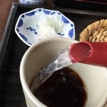 蕎遊庵 - 蕎麦湯
