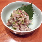 大政寿司 - 鯵タタキ！