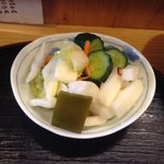 とんかつ桂 - おしんこ