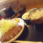 とんかつ桂 - ヒレカツ定食1400円