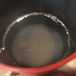 錦水庵 - そば湯