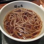 錦水庵 - 温かい田舎そば