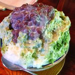 腰掛庵 - 【宇治金時みるく…580円】★2010/6