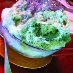 腰掛庵 - 【宇治金時みるく…580円】★2010/6