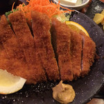 Echigo Tonkatsu Ninjintei - 特大ロースカツ定食 1,620円税込み