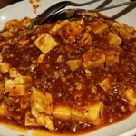 五修堂 - 麻婆トーフかけご飯（720円）です。2015年9月