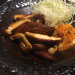 Matsumaeya - 椎茸バター炒め(*≧艸≦)