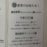 ラーメン たぬき屋 - 