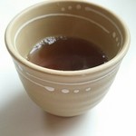 そば切り なかむら - 温かい蕎麦茶に変わりました。