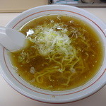 麺や 豊吉 - 素（かけ）ラーメン　350円