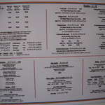 Teddy's Bigger Burgers - 日本語メニュー