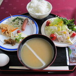 水沢翠明荘 - 朝食です