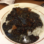 ラホール 外神田店 - 【料理】カラ揚げ ブラックカレー 800円 （5辛）