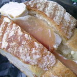 壱製パン所 - カマンベールチーズと生ハムサンド(2015・10再々…）