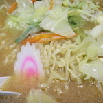 白河ラーメン みちのく - 例によって麺を前に