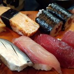 勇鮨 - 2015.10.10。ランチにぎり600円