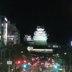 駅前からライトアップ鑑賞