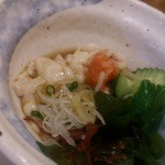 くろしお - おとおし。白子ポン酢