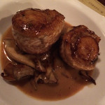 らんぷ亭 - 舌平目のポワレ  ポルチーニ茸のソース