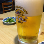 Kushikatsu Senri - 生ビール５３０円